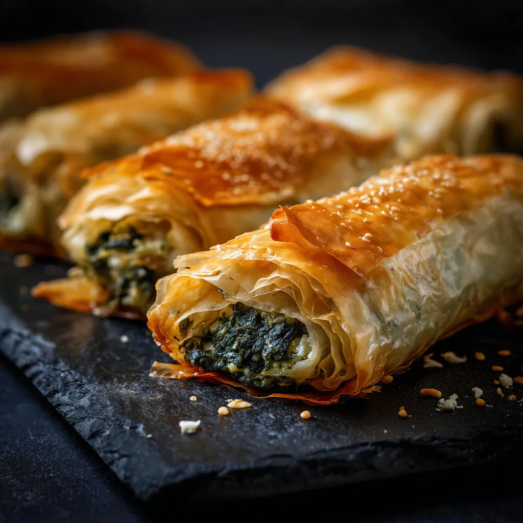 A plate of food with a green topping.