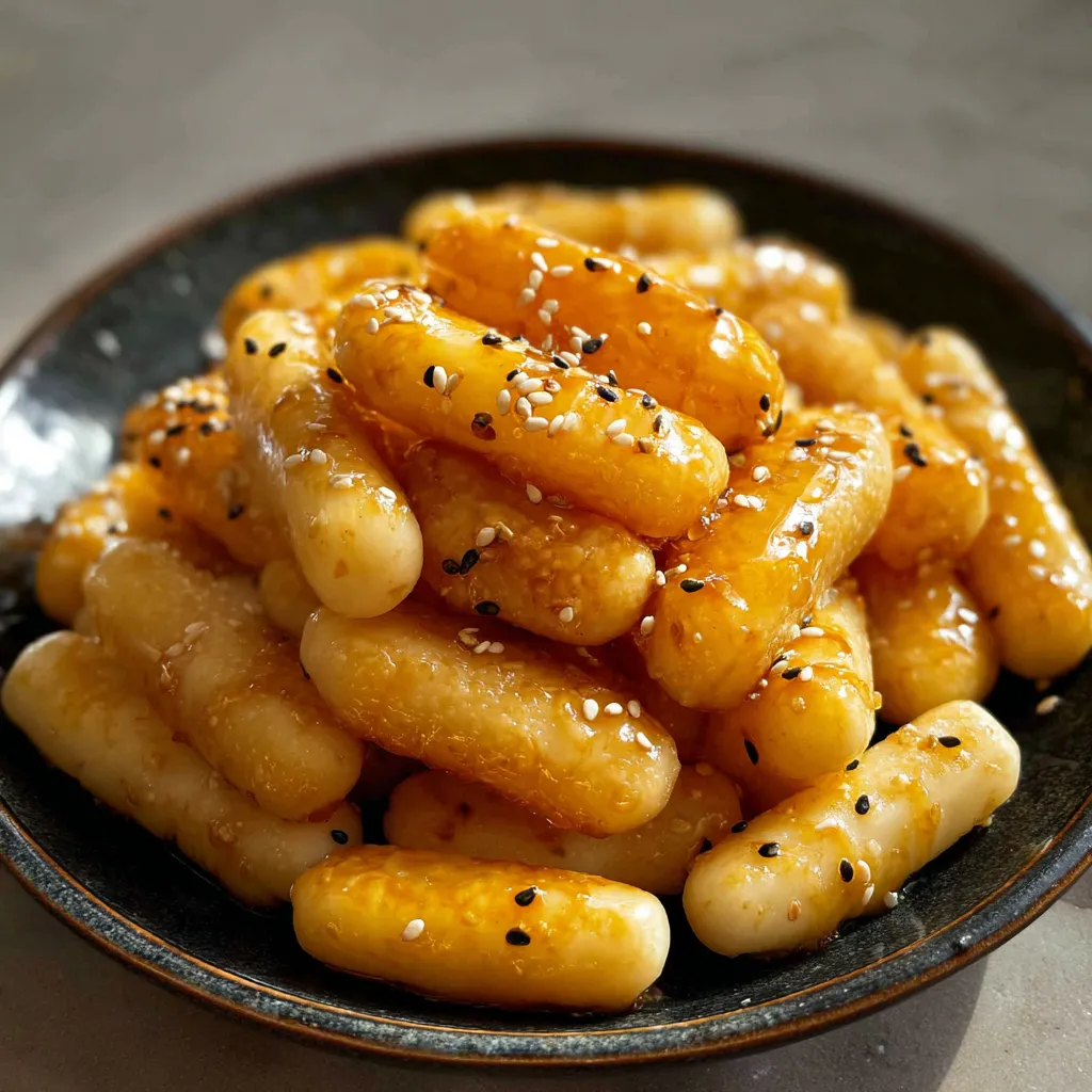 A bowl of food with sesame seeds on top.