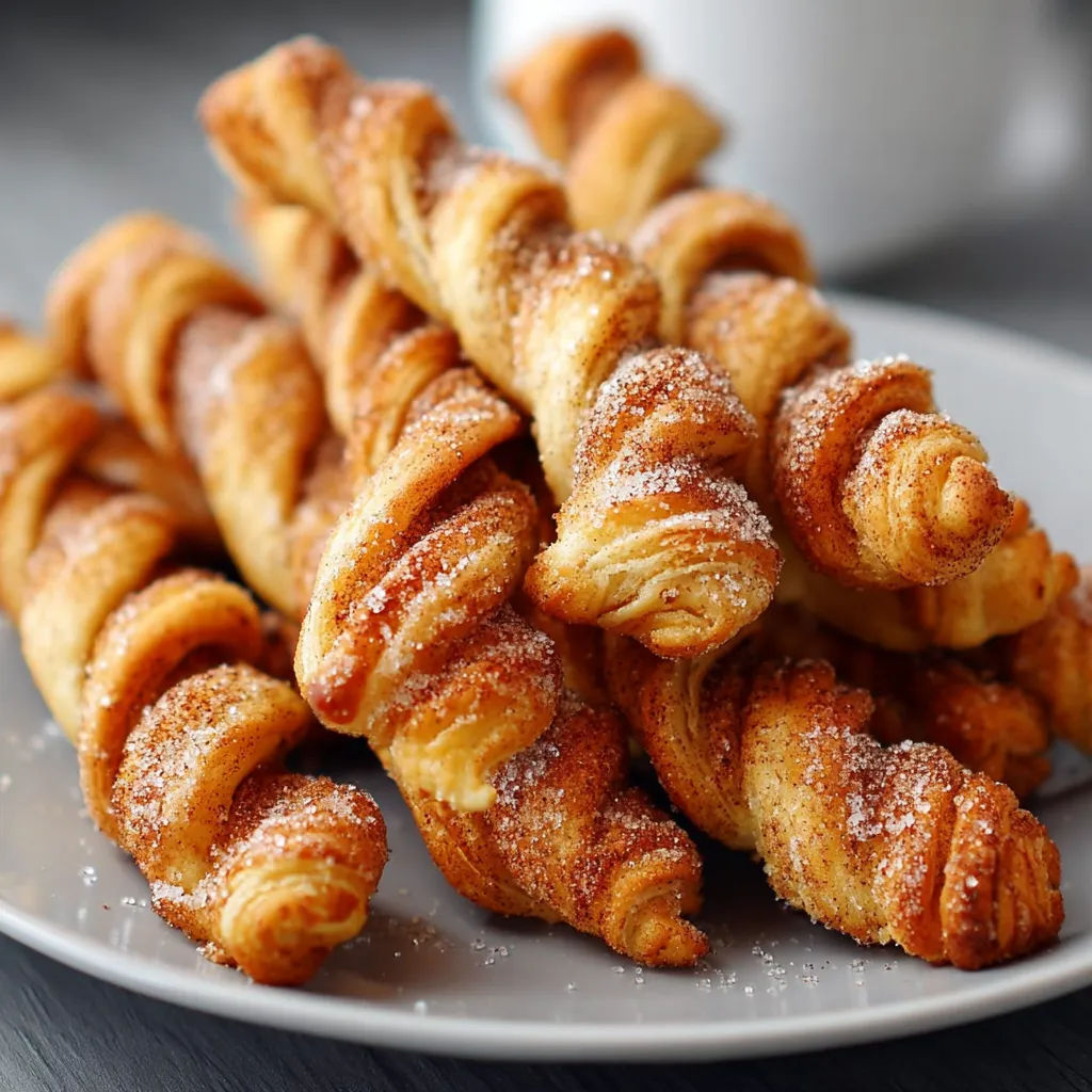 A plate of sugar coated pastries.