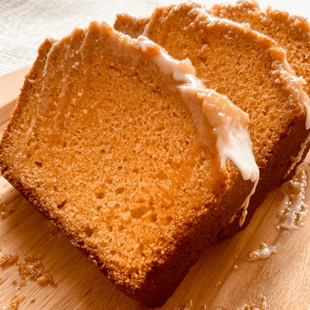 A slice of bread with icing on it.