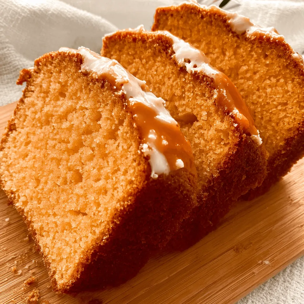 A slice of cake with icing.