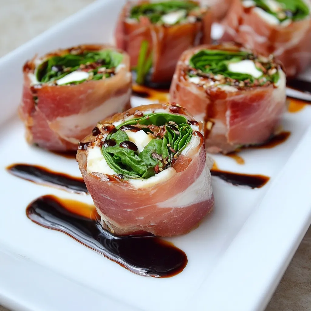 A plate of food with a sauce on it.