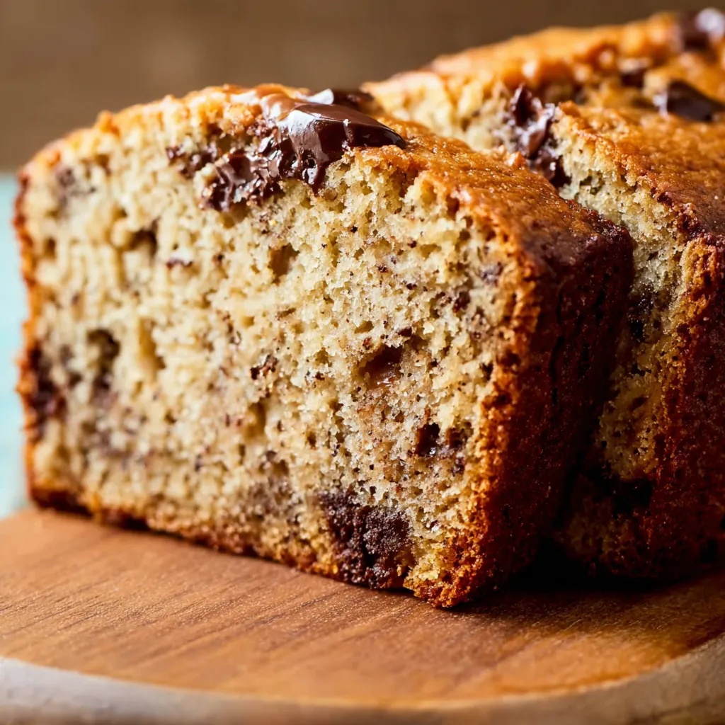 A slice of bread with chocolate drizzled on top.
