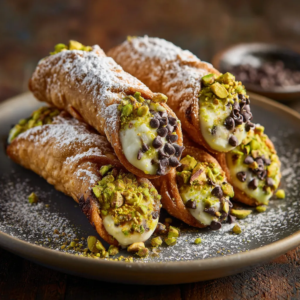 A plate of food with chocolate and white toppings.