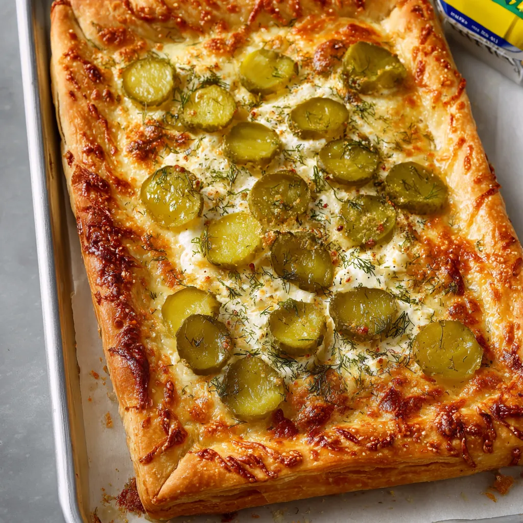 A pizza with green peppers and cheese.