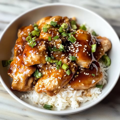 Honey Garlic Slow Cooker Chicken Thighs