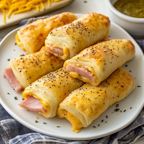 Ham and Cheese Sticks