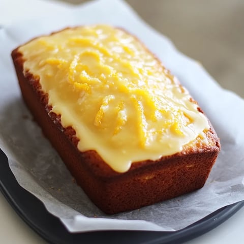 Orange Cake with Orange Glaze